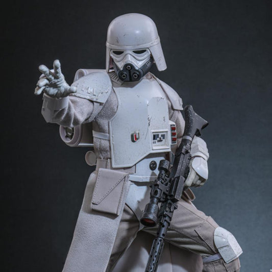 Ready! Hot Toys MMS838 Star Wars: The Mandalorian & Grogu 1/6 Imperial Remnant Snowtrooper