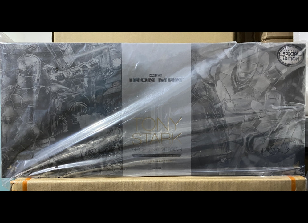 Ready! Hot Toys MMS582B IRON MAN 1/6 TONY STARK MECH TEST VERSION DELUXE SPECIAL
