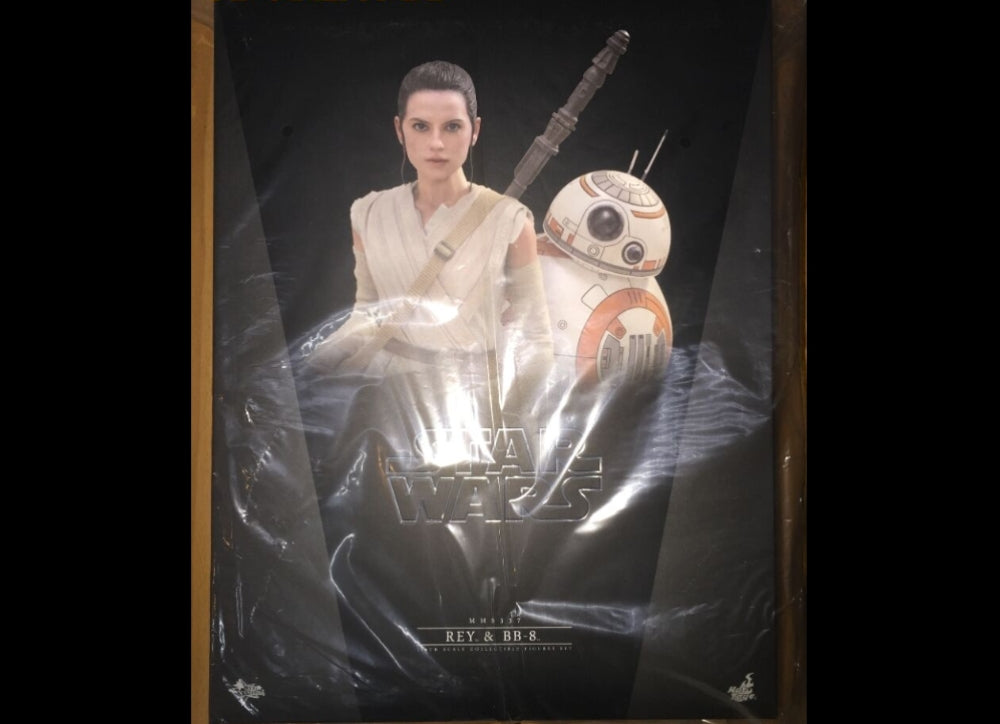 Hot Toys MMS337 星球大战:原力觉醒 1/6 蕾伊和BB-8