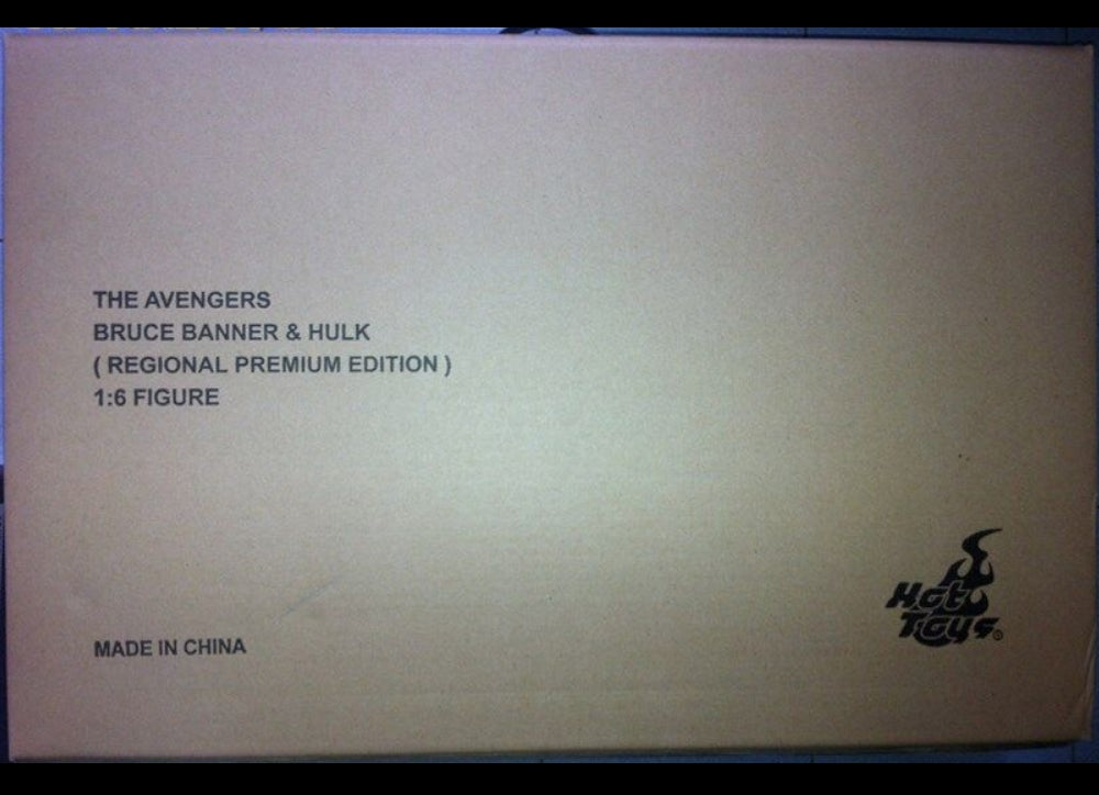 Hot Toys MMS230 THE AVENGERS 1/6 BRUCE BANNER & HULK REGIONAL PREMIUM EDITION