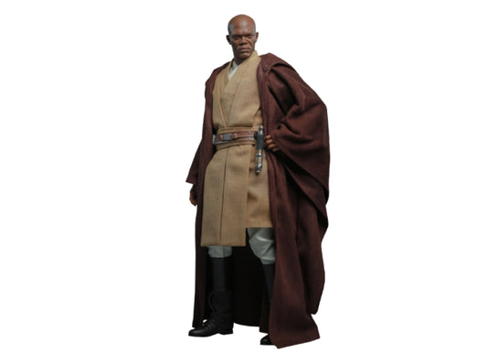 Ready! Hot Toys MMS681 STAR WARS II: ATTACK OF THE CLONES 1/6 MACE WINDU