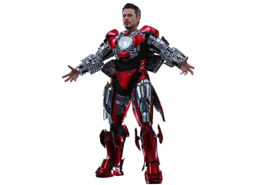 准备好了!Hot Toys MMS718B 复仇者联盟 1/6 托尼·斯塔克 Mark VII 战甲版 特别版