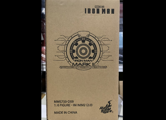 Ready! Hot Toys MMS733D59 Iron Man 1/6 Iron Man Mark II (2.0)