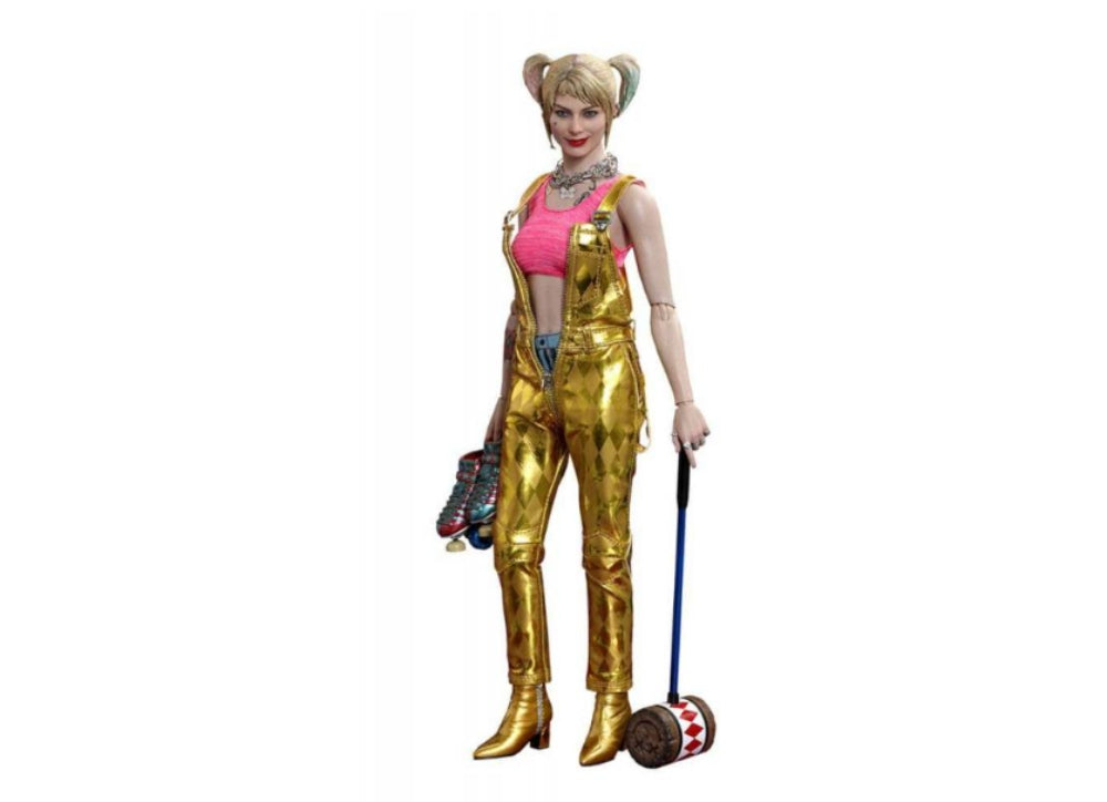 新品未開封Hottoys ホットトイズ　MMS565 『ハーレイ・クインの華麗なる覚醒 BIRDS OF PREY』ハーレイ・クイン（ゴールド・サロペット版）　1/6 スケールフィギュア　 Birds of Prey (and the Fantabulous Emancipation of One Harley Quinn) - Harley Quinn Ready! Hot Toys MMS565 BIRDS OF PREY 1/6 HARLEY QUINN