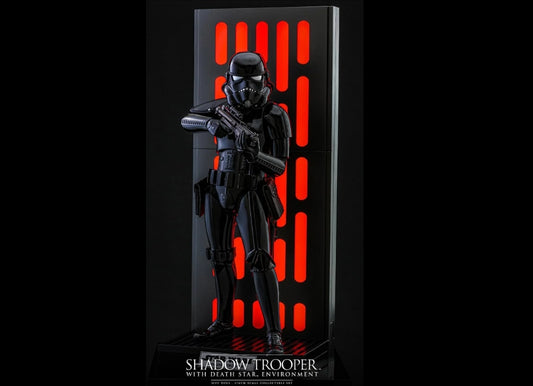 Ready! Hot Toys MMS737 STAR WARS 1/6 Shadow Trooper with Death Star Environment