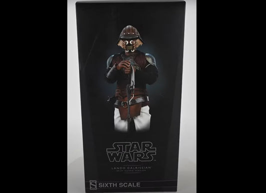 Ready! Sideshow Lando Calrissian (Skiff Guard Version) 1/6 Figure New