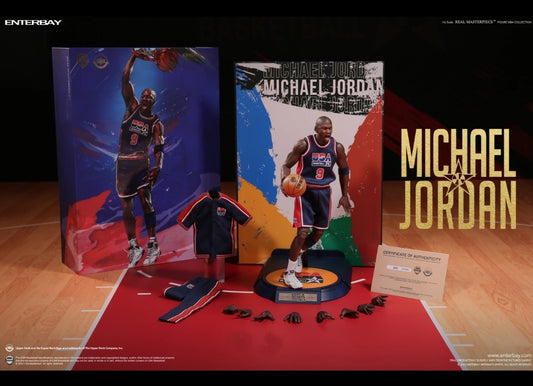 Ready! Enterbay MICHAEL JORDAN BARCELONA ’92 LIMITED EDITION 1/6 FIGURE