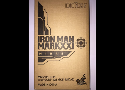 准备好了!Hot Toys MMS586D36 钢铁侠3 1/6 钢铁侠 MARK XXI(迈达斯)
