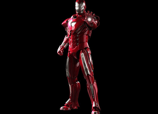 Hot Toys MMS213 钢铁侠3 1/6 银色百夫长(马克33)特别版