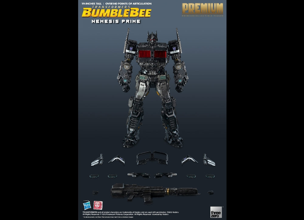 Ready! Threezero Transformers: Bumblebee PREMIUM Nemesis Prime 