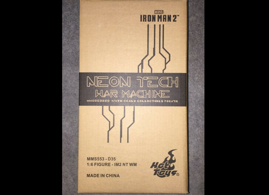 Hot Toys MMS553D35 IRON MAN 2 NEON TECH WAR MACHINE 1/6 DIecast