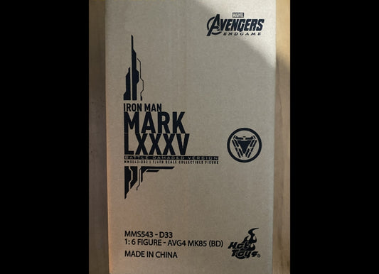 准备好了!Hot Toys MMS543D33 1/6 钢铁侠 MARK LXXXV 战损版 常规款