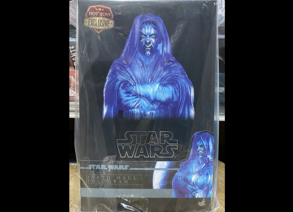 准备好了!Hot Toys ACS015 星球大战1:魅影危机 1/6 达斯·摩尔全息投影