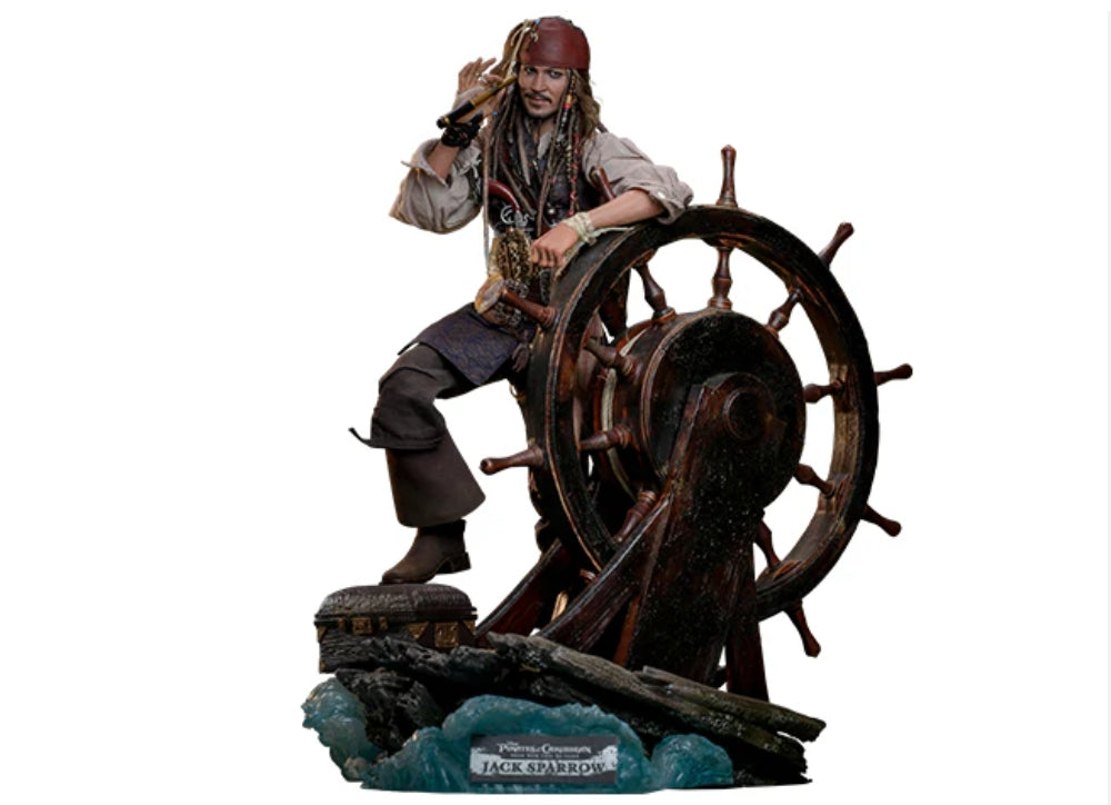 准备好了!Hot Toys DX39AE 加勒比海盗 1/6 杰克·斯派洛 豪华版 ARTISAN