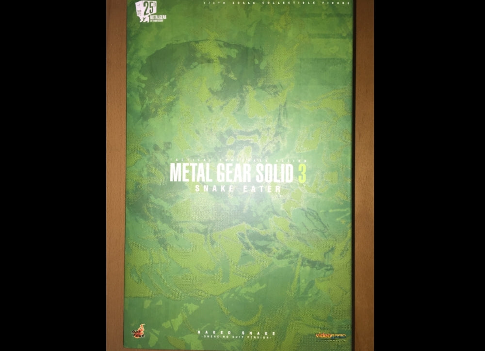 New! HOT TOYS VGM15 METAL GEAR SOLID SNAKE EATER 1/6 NAKED SNAKE Non-refundable