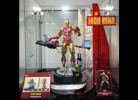 Ready Hot Toys CMS08D38 MARVEL COMICS 1/6 IRON MAN THE ORIGINS COLLECTION DELUXE