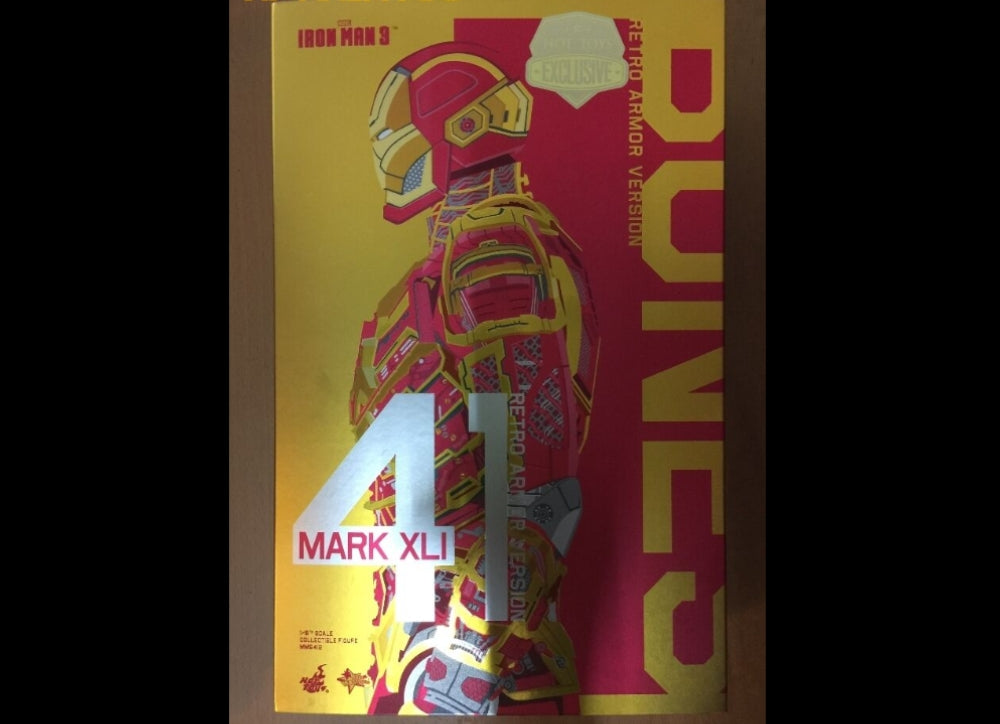 Hot Toys MMS412 钢铁侠3 1/6 BONES MARK XLI(复古装甲版)