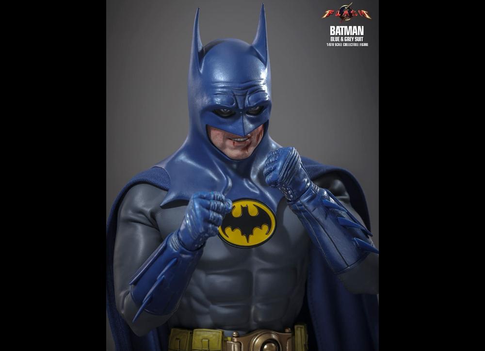 Hot Toys MMS834 The Flash 1/6 Batman (Blue & Grey Suit