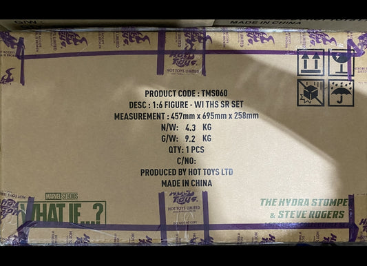 Hot Toys TMS060 WHAT IF...? 1/6 THE HYDRA STOMPER AND STEVE ROGERS