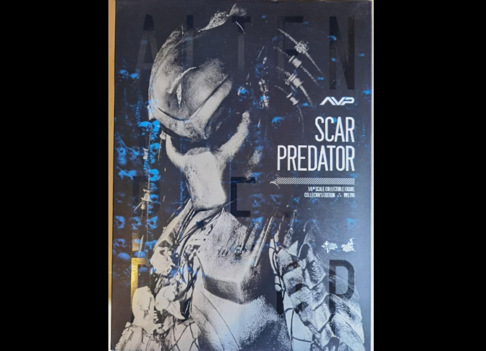 Hot Toys MMS190 异形大战铁血战士 1/6 疤面铁血战士