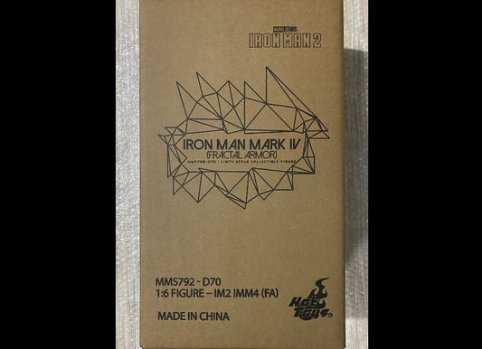 Ready! Hot Toys MMS792D70 Iron Man 2 1/6 Iron Man Mark IV (Fractal Armor)