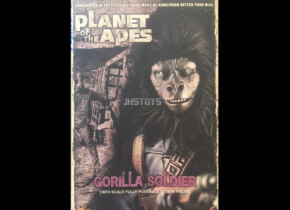 New! HOT TOYS MMS88 PLANET OF THE APES 1/6 GORILLA SOLDIER Non-refundable
