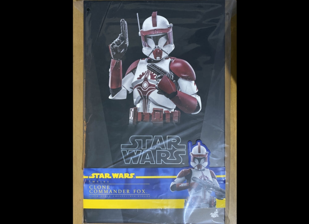 Ready! Hot Toys TMS103 STAR WARS: THE CLONE WARS 1/6 CLONE COMMANDER FOX