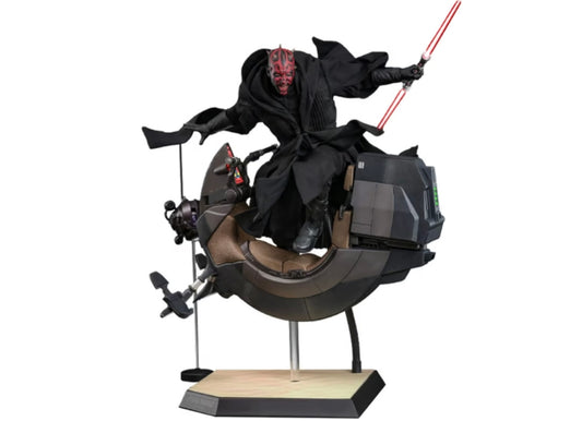 Hot Toys MMS749B Star Wars The Phantom Menace Darth Maul Sith Speeder Special