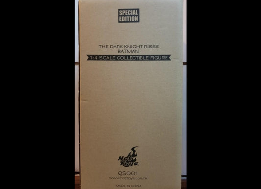 Hot Toys QS001 黑暗骑士崛起 1/4 蝙蝠侠特别版 不可退款!