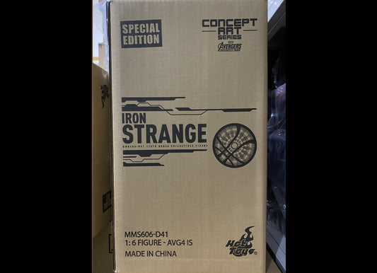 现货!Hot Toys MMS606D41B 复仇者联盟4:终局之战 1/6 钢铁侠 奇异博士 特别版