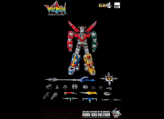 Ready! Threezero Voltron: Defender of the Universe ROBO-DOU Voltron
