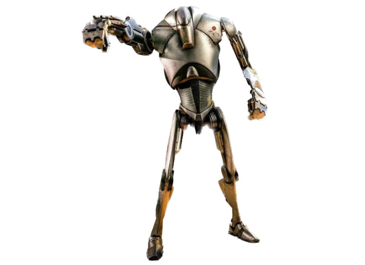 准备好了!Hot Toys MMS682 星球大战II:克隆人的进攻 1/6 超级战斗机器人