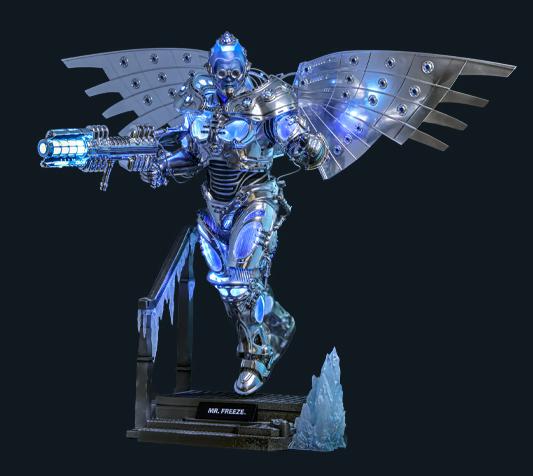 Next Batch! Hot Toys MMS800 Batman & Robin 1/6 Mr. Freeze (Deluxe Version)