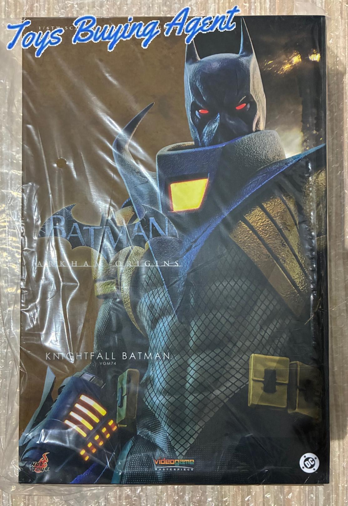 Ready! Hot Toys VGM74 Batman: Arkham Origins 1/6 Knightfall Batman