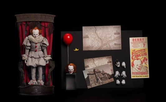 Ready! INART A003 IT: Chapter 1 Pennywise 1/6 Scale Collectible Figure Premium Edition