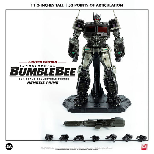 THREEZERO Nemesis Prime DLX Scale Collectible Figure (Limited Edition)