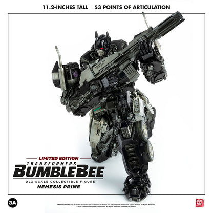 THREEZERO Nemesis Prime DLX Scale Collectible Figure (Limited Edition)