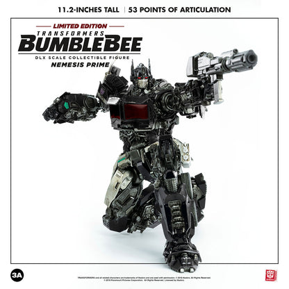 THREEZERO Nemesis Prime DLX Scale Collectible Figure (Limited Edition)