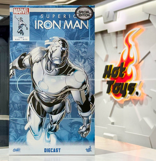 准备好了！Hot Toys CMS021D68 漫威漫画 1/6 钢铁爱国者