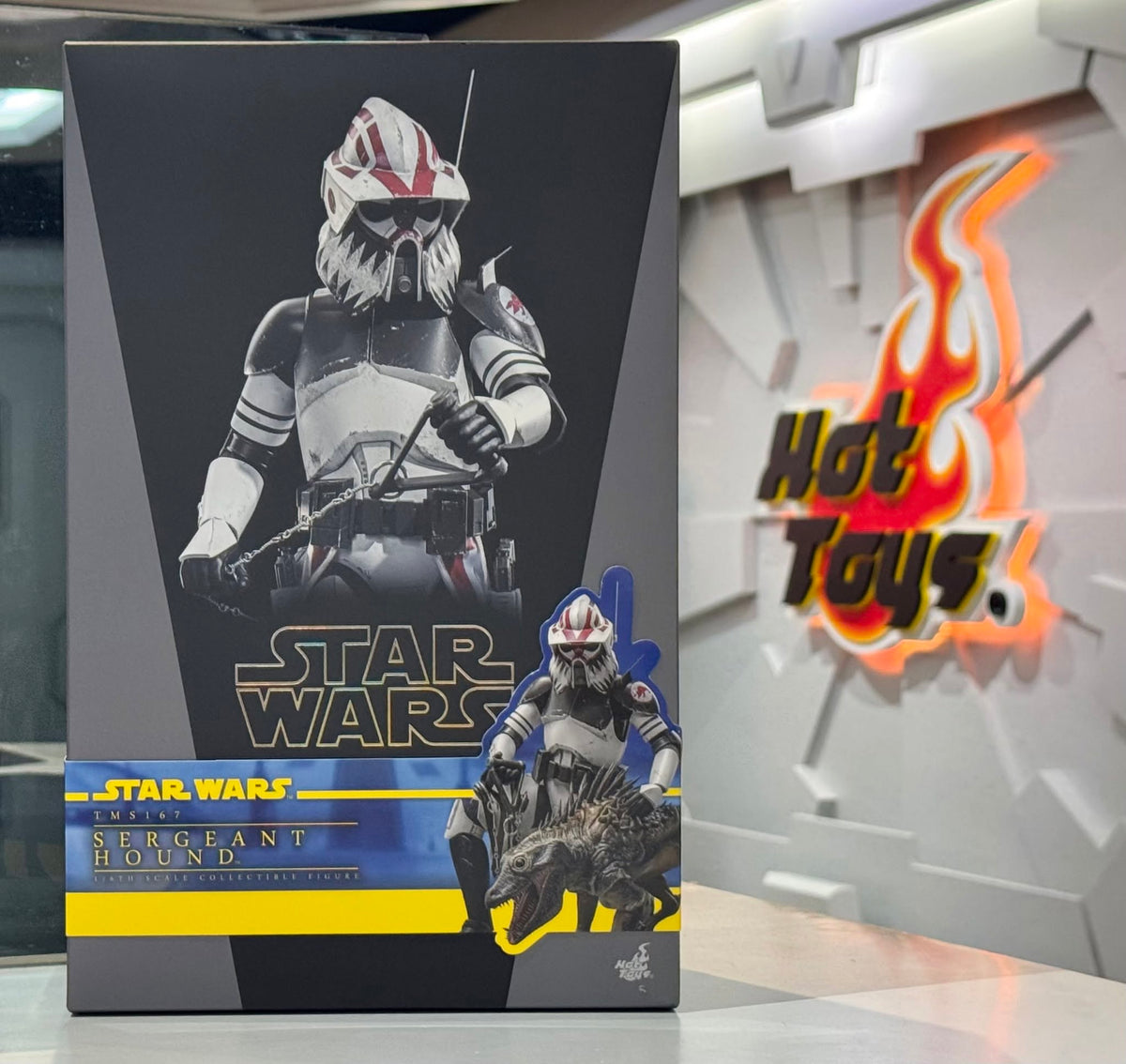准备好了！Hot Toys TMS133 星球大战：克隆战争 1/6 比例 ARC 突击队员 Echo
