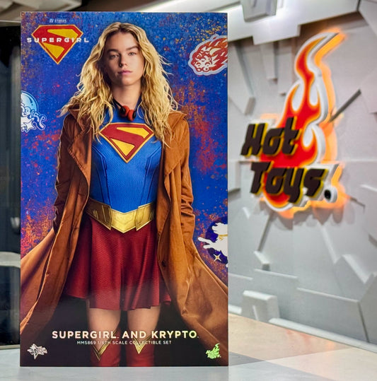 准备好了！Hot Toys MMS812 1/6 超人和氪星狗
