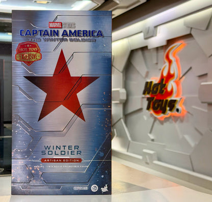 Ready! Hot Toys MMS790AE Captain America 1/6 The Winter Soldier (Artisan) Collector Edition