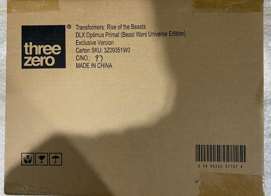 Threezero Transformers Rise of the Beasts DLX Optimus Primal Exclusive