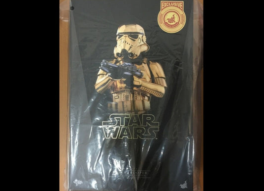 Hot Toys MMS364 STAR WARS 1/6 STORMTROOPER GOLD CHROME VERSION