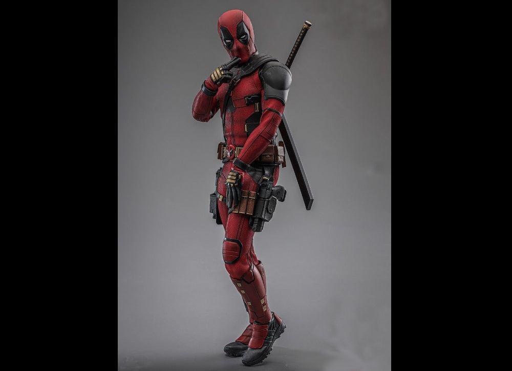 准备好了！Hot Toys MMS746 死侍与金刚狼 1/6 比例 死侍普通版