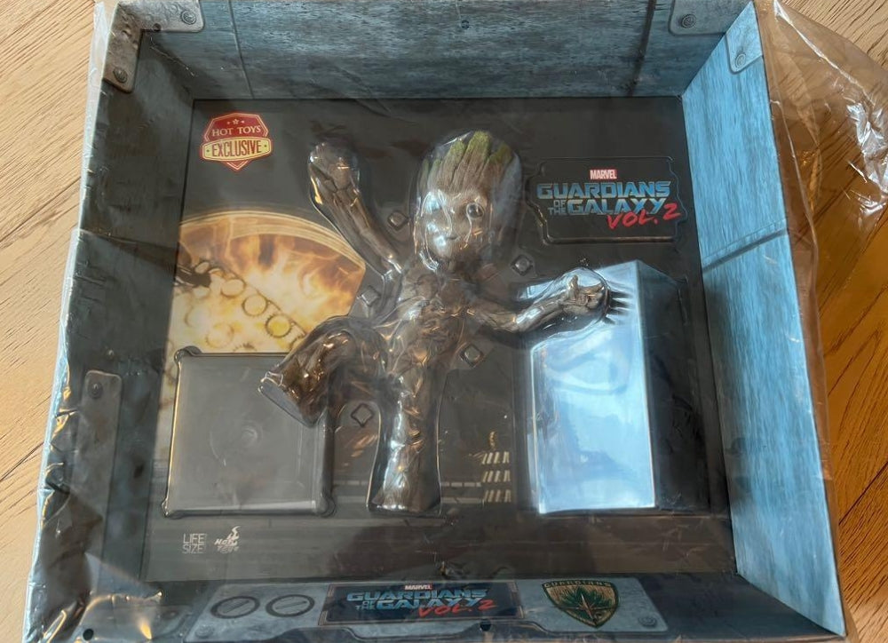 Ready! Hot Toys LMS005 GUARDIANS OF THE GALAXY VOL. 2 Life-size Groot