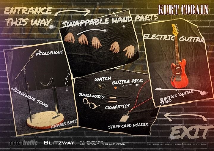 准备好了！Blitzway 1/6 库尔特·柯本人偶