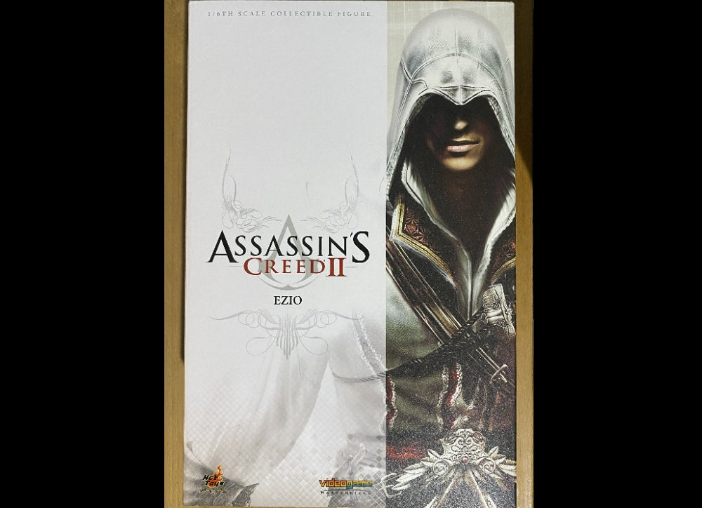 Ready! Hot Toys VGM12 ASSASSIN'S CREED II 1/6 EZIO Non-refundable!
