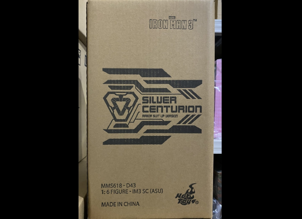 准备好了！Hot Toys MMS618D43 钢铁侠3 1/6 银色百夫长装甲升级版