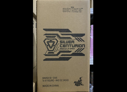 准备好了！Hot Toys MMS618D43 钢铁侠3 1/6 银色百夫长装甲升级版